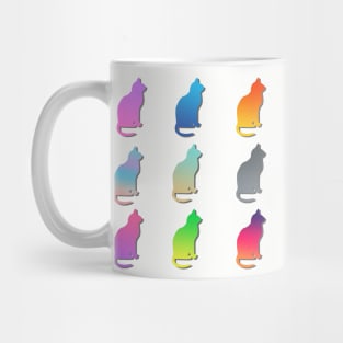 Cat holiday gift t shirt design Mug